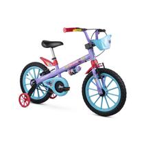 Bicicleta Infantil Feminina Stitch 5 a 8 Anos Bike Aro 16 Nathor