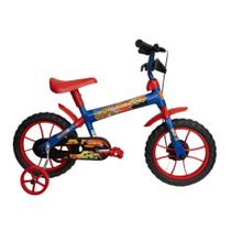 Bicicleta Infantil Jack Aro 12" Azul e Vermelho Verden - 10471