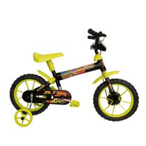 Bicicleta Infantil Jack Aro 12" Preto e Verde Limão Verden - 10472