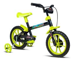 Bicicleta Infantil Jack Aro 12 Verde Com Preto Verden