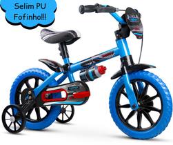 Bicicleta Infantil Masculina Aro 12 Azul - Veloz