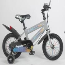 Bicicleta Infantil Masculina Aro 12 Cinza 201