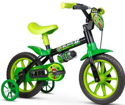 Bicicleta Infantil Masculina Aro 12 Verde - Black 12