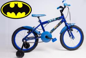 Bicicleta Infantil Masculina Aro 16 - Azul - Personagem