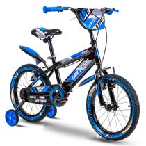 Bicicleta Infantil Masculina Aro 16 Azul - UniToys