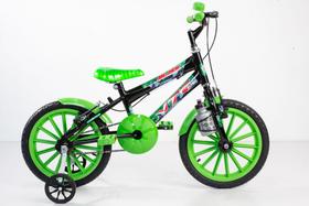 Bicicleta Infantil Masculina Aro 16 com acessórios