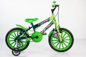 Bicicleta Infantil Masculina aro 16 com acessórios