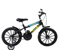 Bicicleta Infantil Masculina Aro 16 Gy Bikes Preta - GYBikes