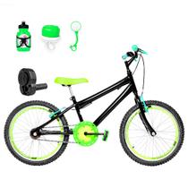 Bicicleta Infantil Masculina Aro 20 Aero + Kit Passeio e Acelerador