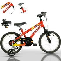 Bicicleta Infantil Masculina Baby Boy Aro 16 Athor Rodinhas