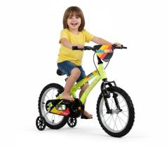 Bicicleta Infantil Masculina Baby Boy Aro 16 Athor Rodinhas