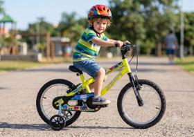 Bicicleta Infantil Masculina Baby Boy Aro 16 Rodinhas Athor Cor:Amarelo Neon Bicicleta Infantil Masculina Baby Boy Aro 16 Rodinhas Athor Cor:Amarelo Neon
