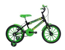 Bicicleta Infantil Masculina Criança 5 anos Menino Aro 16 Ello MTB Hot Car com rodinhas e aro em alumínio - Ello Bike