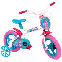 Bicicleta Infantil Menina Aro 12 Princesa Cor Rosa Crianças 2 a 5 Anos - Styll Baby