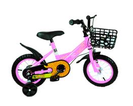 Bicicleta Infantil Menina Aro 16 Rosa Com Rodinhas Até 60Kg - Elite