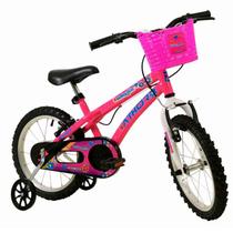 Bicicleta Infantil Menina Com Cestinho Baby Girl Aro 16 Athor - Athor Bikes