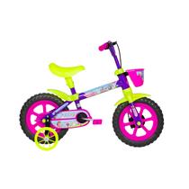 Bicicleta Infantil Menina Roda Treinamento Aro 12 Vicky LA Bicicleta Infantil Menina Roda Treinamento Aro 12 Vicky LA