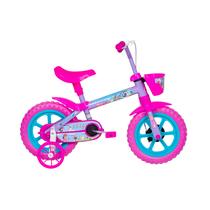 Bicicleta Infantil Menina Roda Treinamento Aro 12 Vicky LR