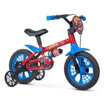 Bicicleta Infantil Menino 3 a 5 Anos Aro 12 Homem Aranha Nathor
