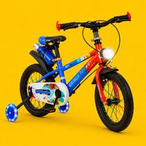 Bicicleta Infantil Menino 37 Anos Aro 14 Shark LED Farol VBrake Pneu Cross Paralama Garrafinha 45kg Bicicleta Infantil Menino 37 Anos Aro 14 Shark LED Farol VBrake Pneu Cross Paralama Garrafinha 45kg