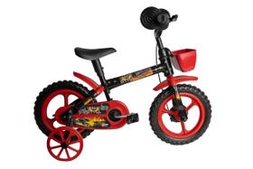 Bicicleta Infantil Menino Aro 12 Hot Styll Kids radical vermelho criança de 3 a 5 anos