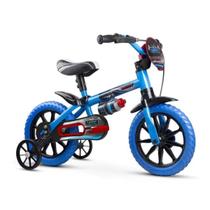 Bicicleta Infantil Menino Aro 12 Veloz - Nathor - Azul