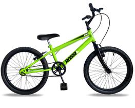 Bicicleta Infantil menino aro 20 Masculina MTB Rebaixada Rossi 5 a 8 anos