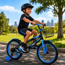 Bicicleta Infantil Menino Turbo Aro 14 LED Rodinha LED Freio VBrake Cestinha Paralama Sport Quadro Turbo Bicicleta Infantil Menino Turbo Aro 14 LED Rodinha LED Freio VBrake Cestinha Paralama Sport Quadro Turbo