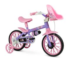 Bicicleta Infantil Minnie Aro 12 Criança Bike Rodinha Nathor Bicicleta Infantil Minnie Aro 12 Criança Bike Rodinha Nathor