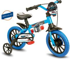Bicicleta infantil Nathor Aro 12 Veloz freio tambor cor azul