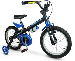 Bicicleta Infantil Nathor - Aro 16 Aro Em Alumínio Com Rodinhas Menino Apollo