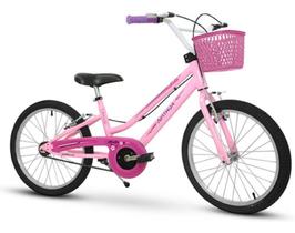 Bicicleta Infantil Nathor Aro20 Menina Bella 9 A 11 Anos