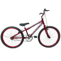 Bicicleta Infantil Passeio Aro 24 Mtb Masculina Vermelho