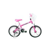 Bicicleta Infantil Pink A16 com Cesta TK3 Track