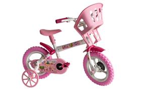 Bicicleta Infantil Princesinhas Aro 12 Styll Baby para menina rosa princesa