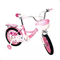 Bicicleta Infantil Princess Rosa Aro 16