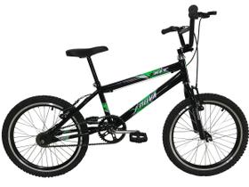 Bicicleta Infantil Rebaixada Aro 20 Aero Cross Freestyle Preto - Xnova