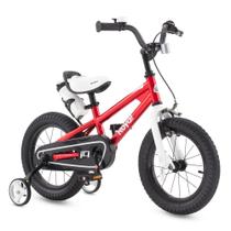 Bicicleta Infantil RoyalBaby Freestyle 14" com Rodinhas de Apoio Vermelha Bicicleta Infantil RoyalBaby Freestyle 14" com Rodinhas de Apoio Vermelha