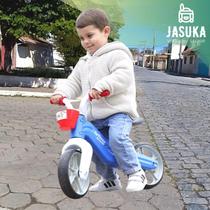 Bicicleta Infantil sem Pedal Azul - Equilibrio e coordenação - MARAL