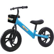Bicicleta Infantil Sem Pedal Equilíbrio Balance Azul - Importway