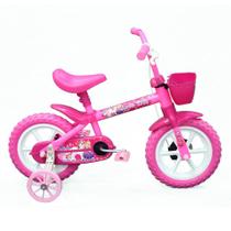 Bicicleta Infantil Track Arco Íris Aro-12 Rosa