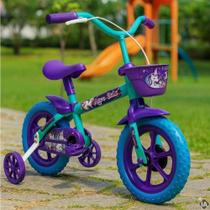 Bicicleta Infantil Track-azul Aro 12 3 a 5 Anos Freio a Tambor com Rodinhas Azul Track & Bikes Bicicleta Infantil Track-azul Aro 12 3 a 5 Anos Freio a Tambor com Rodinhas Azul Track & Bikes