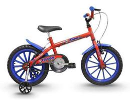 Bicicleta Infantil Track Bikes Dino Unissex Rodinhas Aro 16