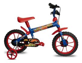 Bicicleta Infantil Verden Jack Aro 12 Com Rodinhas Laterais Azul Vermelho