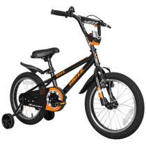 Bicicleta Infantil WEIZE BMX 16" com Rodinhas de Apoio Preta Bicicleta Infantil WEIZE BMX 16" com Rodinhas de Apoio Preta