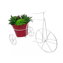 Bicicleta Jardim Suporte Para Vaso De Flor Planta Decoração - MK