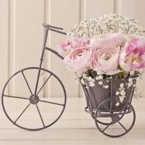 Bicicleta Jardim Suporte Para Vaso De Flor Planta Decoração