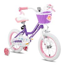 Bicicleta JOYSTAR Angel 12 para Meninas 2-4 Anos com Rodinhas Roxa