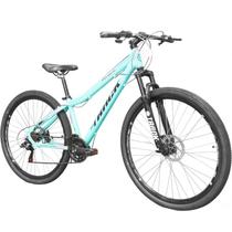 Bicicleta Kira Track Aro 29 Com Suspensão Azul Anis
