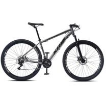Bicicleta KRW Aro 29 Alumínio 21 Velocidades MTB Shimano TZ Freio a Disco Suspensão Dianteira S21